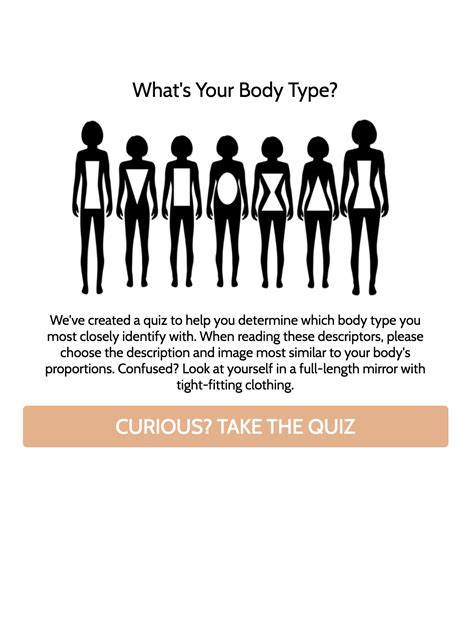 Body Type Quiz Body Types Body Type Quiz Body Types Women