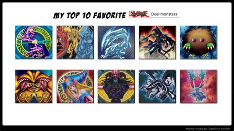 My Top 10 Favourite Yu Gi Oh Duel Monsters By Amazingangus76 On Deviantart