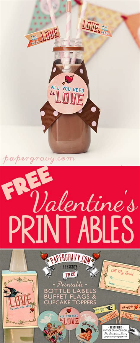 Freebies Valentines Day Party Printables Stamping