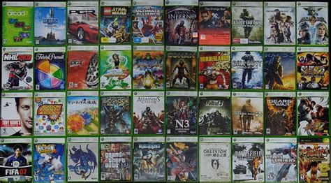 The 2010 Version Of My Xbox 360 Games Collection To Go Along With