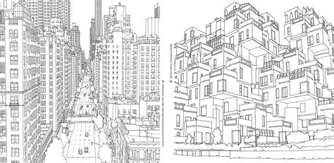 City Coloring Pages To Download And Print For Free