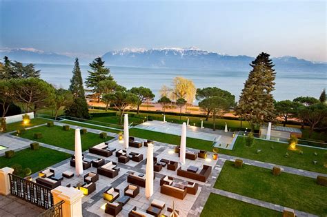 Beau Rivage Palace Switzerland Most Beautiful Lakeside Hotels In The