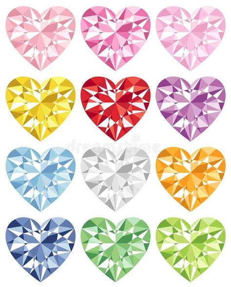 Pin By Amy James On Artwork Hearts Crystal Drawing Diamond Drawing