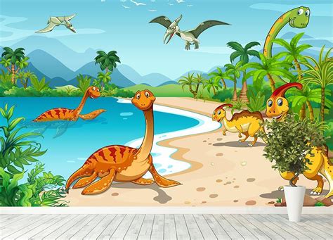How To Pick The Perfect Dinosaur Wallpaper Mural For Your Kids Bedroom