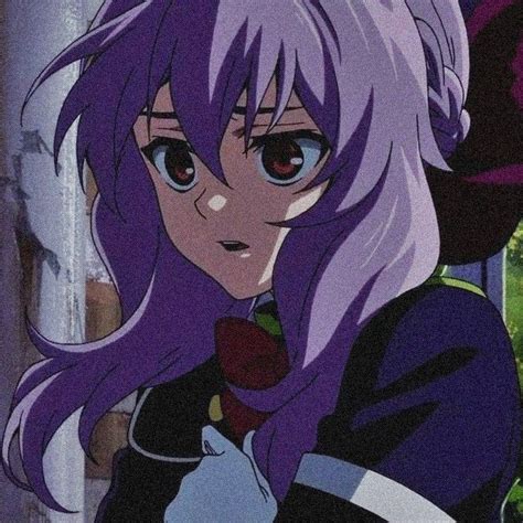 Pin By On Anime Characters Anime Purple Hair