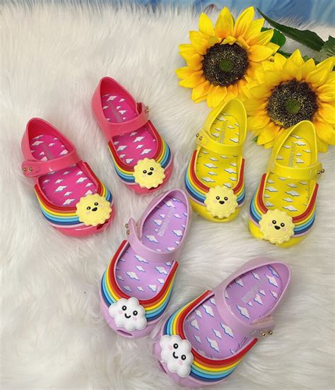 New Childrens Rainbow Cloud Sun Cartoon Shoes Baby Kids Sandals Girls