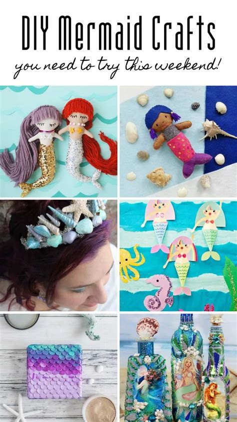These Diy Mermaid Crafts Will Make You Feel Like Youre Under The Sea
