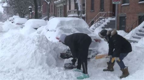 Snowstorm Hits New York City Region