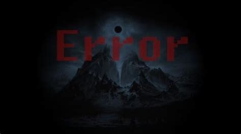 Error | Creepypasta Wiki | Fandom powered by Wikia