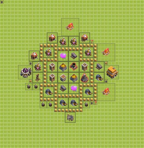 Farming Base Th5 Clash Of Clans Town Hall Level 5 Base 1