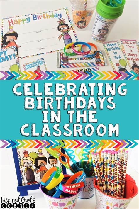 Celebrate Student Birthdays In The Classroom With This Easy To Print