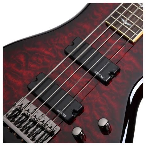 Schecter Stiletto Extreme 5 Bass Black Cherry Gear4music