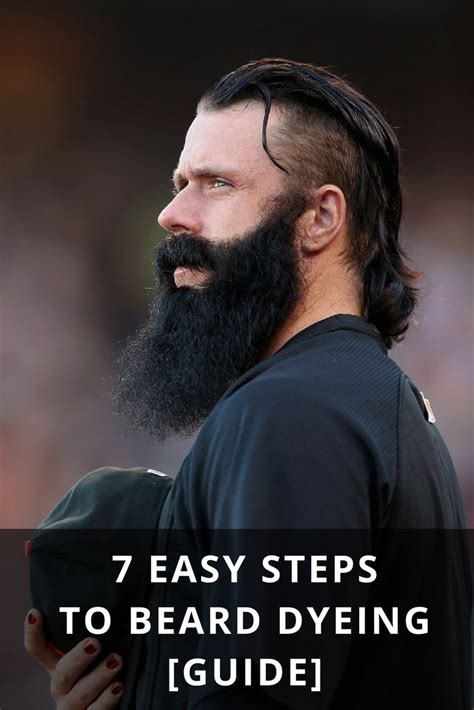 7 Easy Steps To Beard Dyeing Guide From Beard Dye