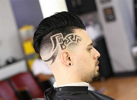 Side Haircut Line Designs For Men