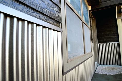 Exterior Corrugated Metal Corrugated Metal Siding Metal Siding House