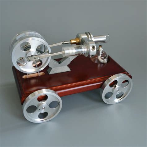 Buy Qx Xc 01 Stirling Engine Model Car With 4 Steel