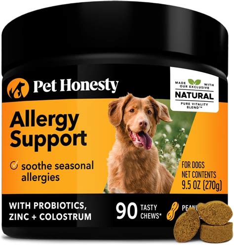 Pet Honesty Dog Allergy Relief Immunity Dog Allergy