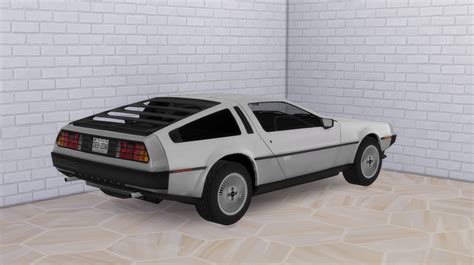 Modern Crafter Cc The Sims 4 1982 Delorean Dmc 12 Made By
