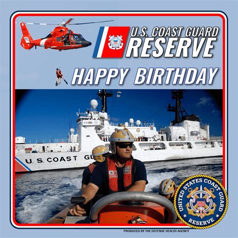 Us Coast Guard Reserve Happy Birthday Healthmil