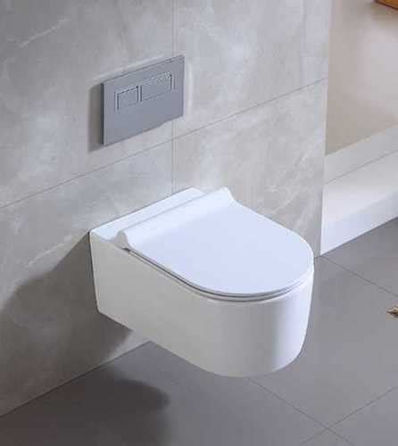 White Wall Mounted Toilet Seats At Best Price In Ludhiana Dev Tiles