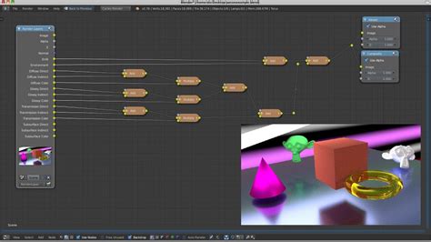 Blender Cycles Splitting And Combining Render Passes Youtube