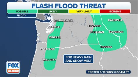 Atmospheric River Soaking Pacific Northwest Could Bring Wettest June On
