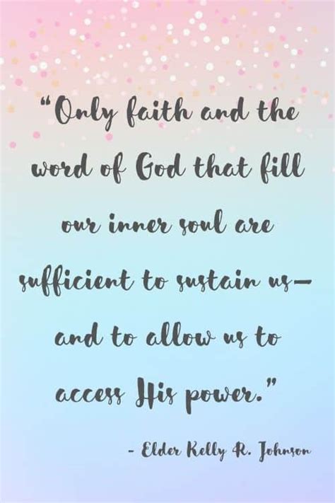 21 Powerful Lds Quotes About Faith The Wonderful Grace Of God