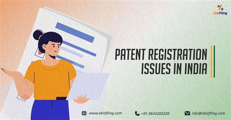 Issues Related To Patent Registration In India Ebizfiling