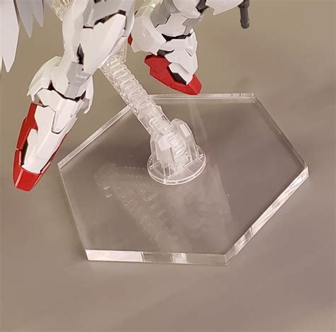 Gunpla Base Simple Hex Clear And Coloured Material Etsy