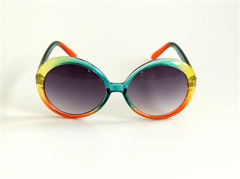70s Rainbow Sunglasses By Carnivalofthemaniac On Etsy