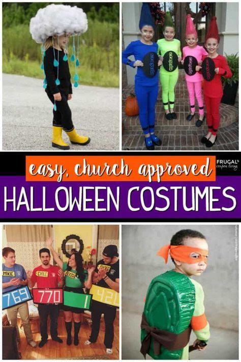 Quick And Easy Church Halloween Costumes Church Halloween Diy