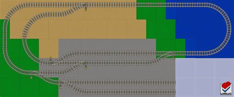 Lego Train Layout Design 2 Based On Some Feedback On Lowl Flickr