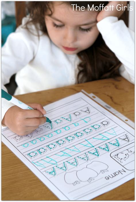 Free Printable Handwriting Packet Preschool Writing Kindergarten