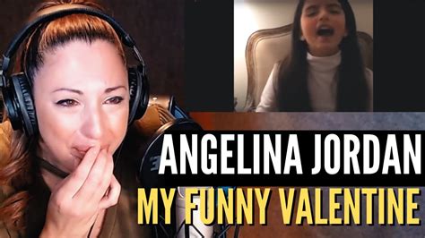 Angelina Jordan ️ My Funny Valentine Vocal Coach Reaction