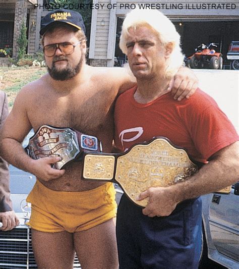 Arn Anderson And Ric Flair The Fishbulb Suplex