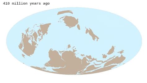 The Breakup Of Pangaea Vivid Maps Pangaea Plate Boundaries Map