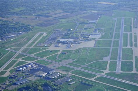 A Aerial View Of Dayton International Airport Look For More Insight