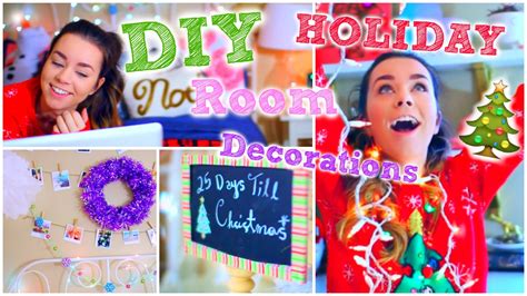 Diy Holiday Room Decorations Cute And Easy Decor Ideas