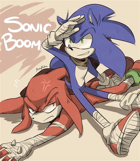 Sonic And Knuckles By Aimyneko Sonic Boom Pinterest Sonic Boom