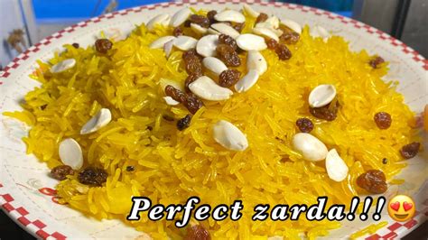 Zarda Recipe Sweet Rice Meethay Chawal Ka Zarda Youtube