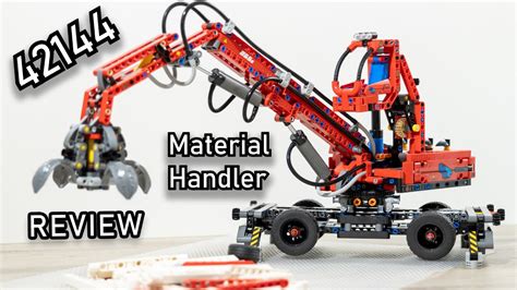 Lego 42144 Review Lego Material Handler Review 42144 Lego Technic
