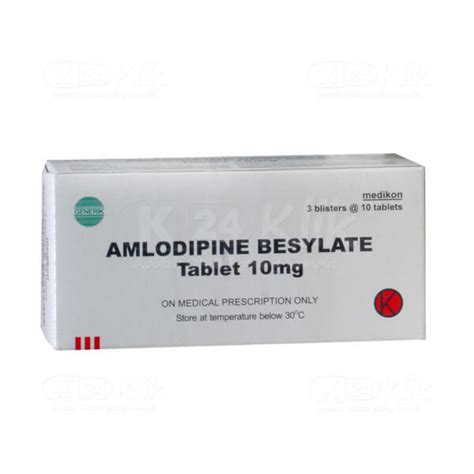 Amlodipine Medikon Mg Tablet Manfaat Dosis Ef