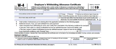 W 4 Form IRS How To Fill It Out Definitive Guide 2018 SmartAsset