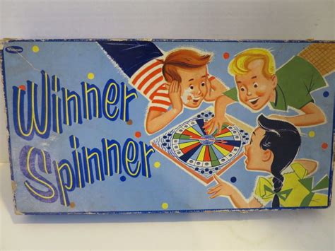 Winner Spinner Game Vintage Whitman Complete 1953 Toys And Hobbies