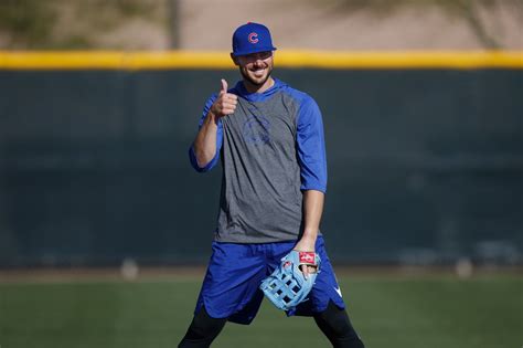 Kris bryant is drawing interest from multiple teams as the trade deadline approaches, with mlb network's jon heyman (twitter link) reporting that the mets are one of the clubs considering the. Kris Bryant arrives at Cubs spring training - Chicago Tribune