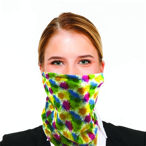 Bandana Scarf Face Mask With 2 Carbon Filters Neck Gaiter Cloth
