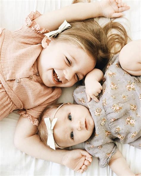 Beautiful Photo Of Sisters Together Baby Sister Photography Sibling