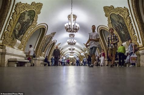 Moscow Subways Stunning Artwork That Will Greet World Cup Fans Daily