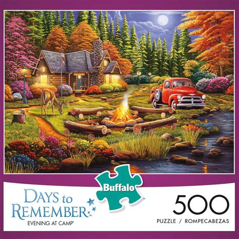 Buffalo Games Days To Remember Evening At Camp Piece Jigsaw Puzzle Walmart Canada
