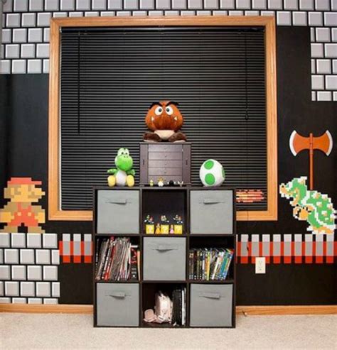 Any room can be a game room, but sometimes you want your entertainment in the most relaxing room in the house. 21 Truly Awesome Video Game Room Ideas - U me and the kids